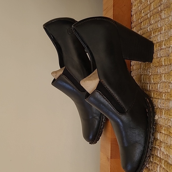 Born Gertrude Size 8 Heeled Shoes Comfortable EUC - Picture 4 of 10